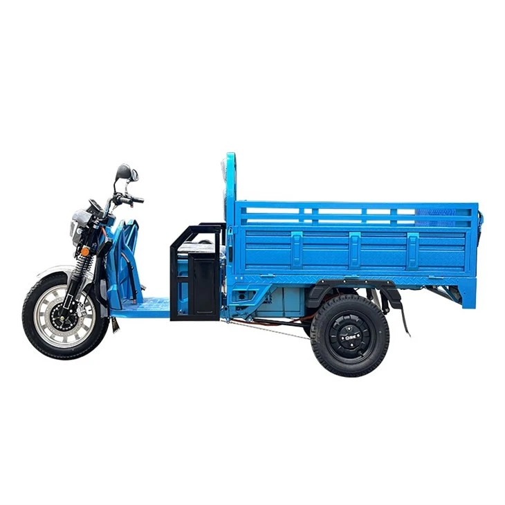 Popular Powerful Heavy Loading Large Cabin Electric Cargo Delivery Tricycles Heavy Load Open 3 Wheel Electric Cargo Tricycle
